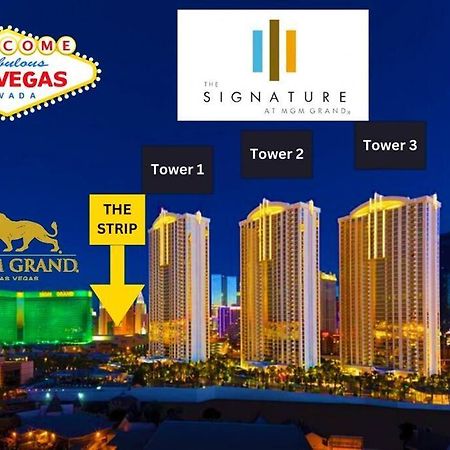 32Nd Flr Penthouse @Mgm Signature 1Bed, No Fee Las Vegas Exteriör bild