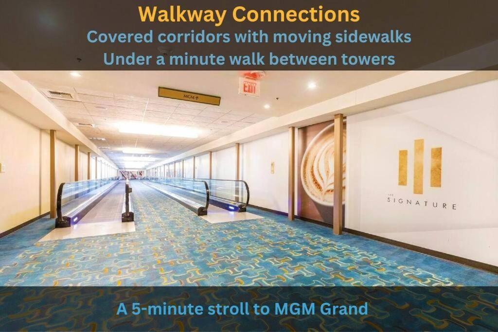 32Nd Flr Penthouse @Mgm Signature 1Bed, No Fee Las Vegas Exteriör bild