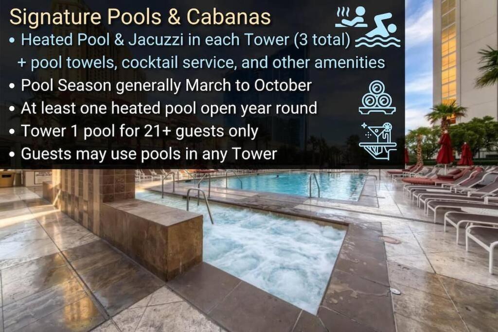 32Nd Flr Penthouse @Mgm Signature 1Bed, No Fee Las Vegas Exteriör bild