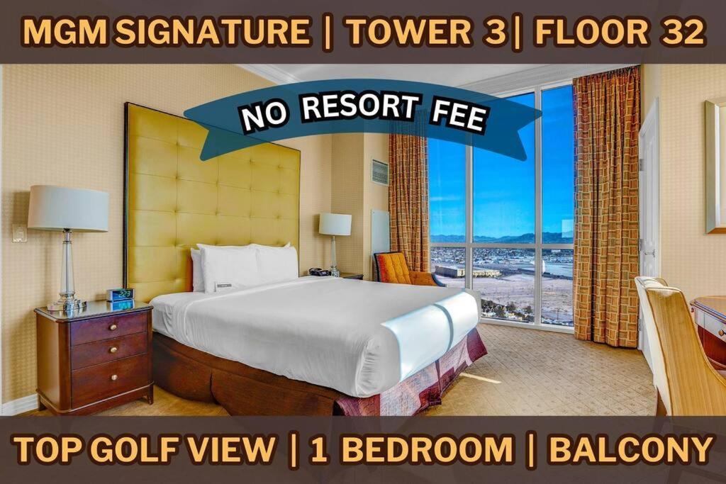 32Nd Flr Penthouse @Mgm Signature 1Bed, No Fee Las Vegas Exteriör bild